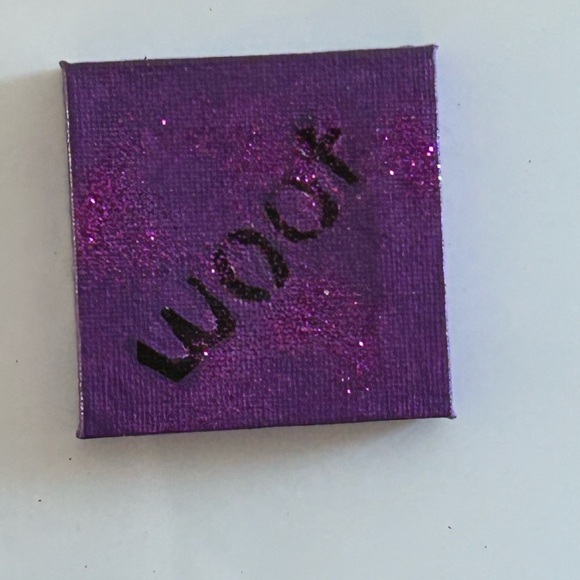 Other - Woof Hand Painted Magnet